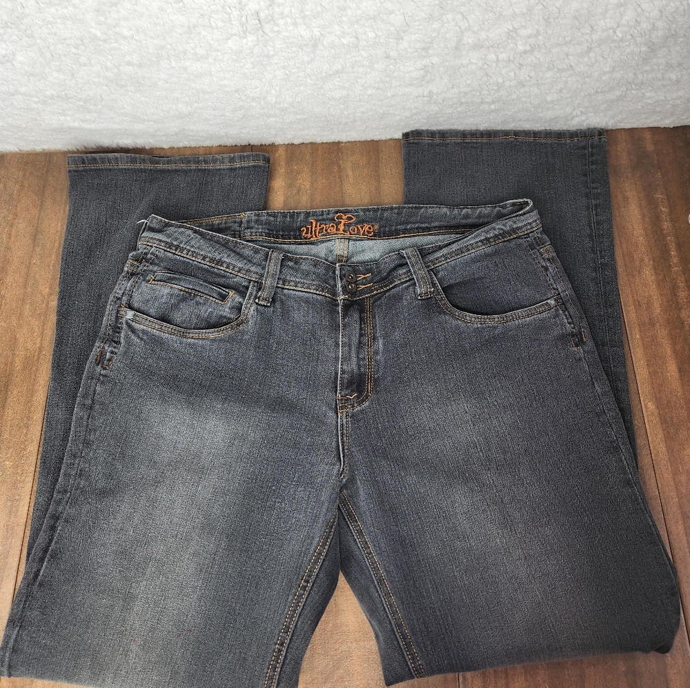 Women's Ultra Love Gray Denim Jeans